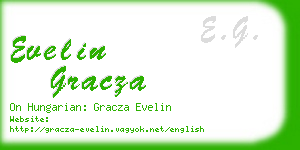 evelin gracza business card